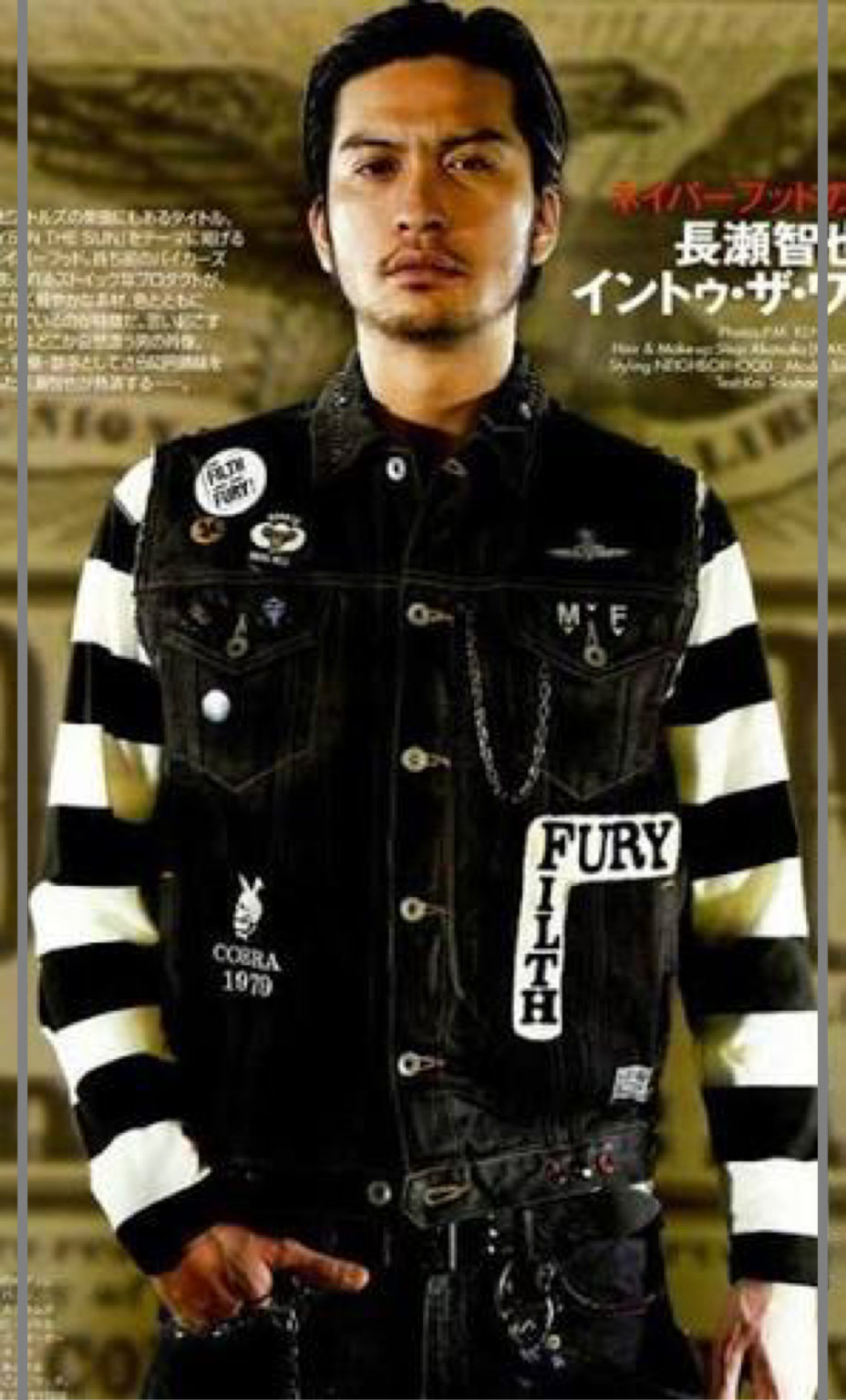 cluctクラクトSAMS サムズ DERBY JACKET 長瀬智也 challenger M